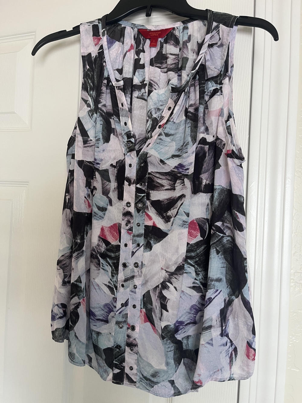 Jennifer Lopez Sleeveless Blouse! Size S